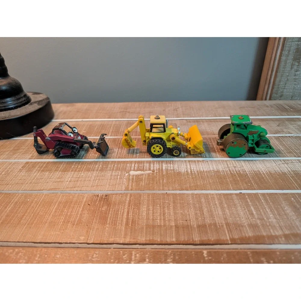 Bob the Builder‎ Diecast Vehicle Lot Scoop Roley Trixie Construction Toys